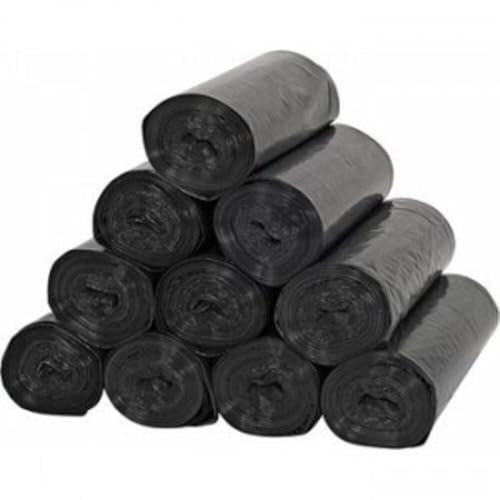 Villaclinic. Bolsa de basura 85x105 100 Litros (pack 100 uni) (gramaje 120) resistente especial hosteleria, cocina, hoteles, sin cierre. 10 rollos