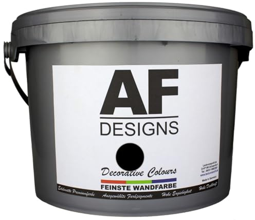 Alex Flittner Designs Wandfarbe Trendfarbe RAL7023 BETONGRAU 2,5 L Innenwandfarbe Dispersionsfarbe