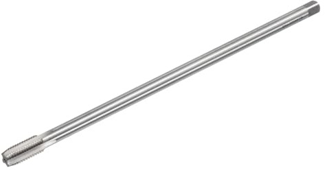 sourcing map Tarauds filetés métriques M14 x 2 H2 300 mm extra long cannelure droite filetage fraiseuse tarauds outil de réparation