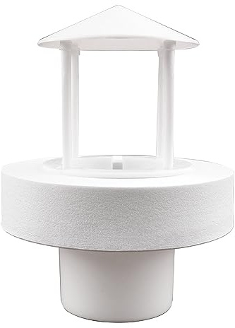 FGDTREE Nebulizer Atomizer Mist Dispenser Mist Maker Floating Sprayer Fogger Water Fountain Pool Pond Atomizer Accessories Maker Water Droplets Reducers Pond and Aquarium Enhancers Easy Installation