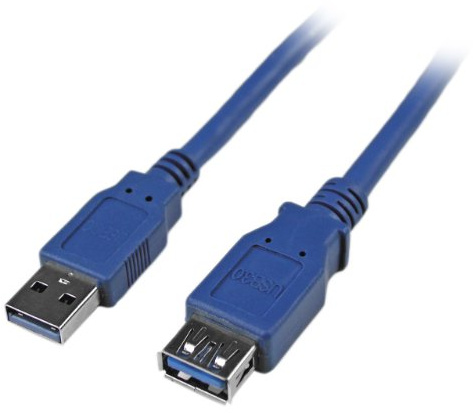 StarTech 6ft USB 5Gbps Extension Cable, USB-A M/F, Black (USB3SEXTAA6)