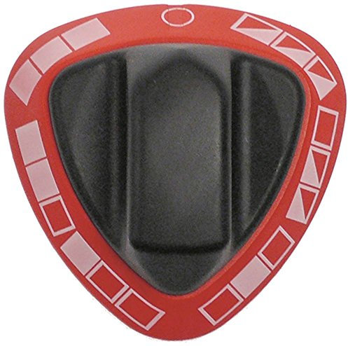 Angelo Po Knebel für Salamander 60SME ø 84mm Schalter 7-Takt für Achse ø 6x4,6mm mit Abflachung oben rot