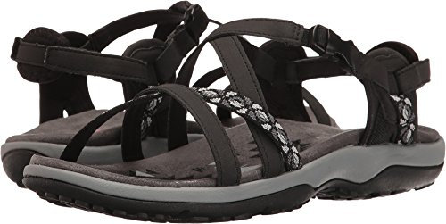 Skechers Damen Reggae SLIM-VACAY-40955 Slingback Sandalen, Schwarz, 42 EU