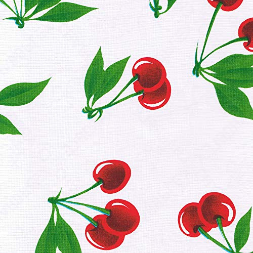Oilcloth International Rectangle Vintage Vinyl Tablecloth Stella Cherries