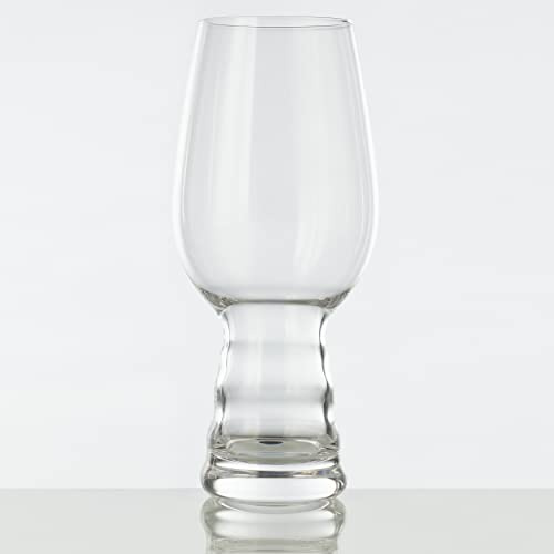 Burns Glass Beer Glasses, Classic IPA Drinking Glasses, 21 Oz. (Set of 2)