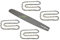40 cm 1,3 mm 3/8 57 TG espada + 4 cadenas compatibles con Einhell GH-EC 2040 RG-EC 2240 motosierra