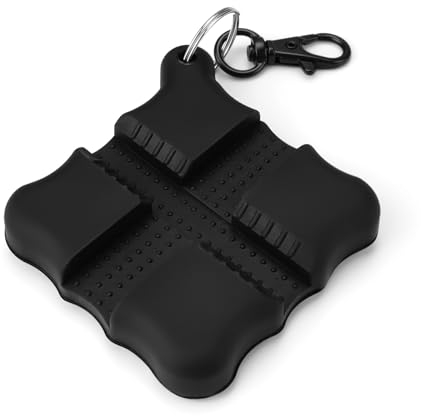 LWLWA Pfeilzieher Schwarz, Silikon Bogenschießen zZubehör, Bogenschießen-Pfeilzieher mit Haken, rutschfeste Partikel, Bequemer Griff, für Bögen, Compoundbögen, Recurvebögen