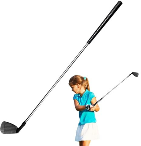 Kinder-Golf-Putter – Golfer-Putter, 2-Wege-Kinder-Putter | Kinder-Golf-Putter aus Edelstahl, multifunktionaler Säuglingsputter Golfschläger, abnehmbarer Golfspielbedarf, Mini-Golf-Putter für Kinder