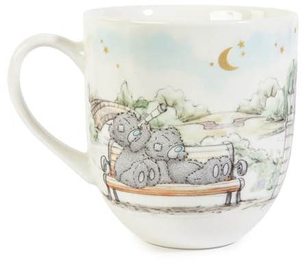 Me To You Tatty Teddy New Luxury Bone China 'Moon and Back' Mug for A Loved One - Presented in Gift Box - Signature Collection