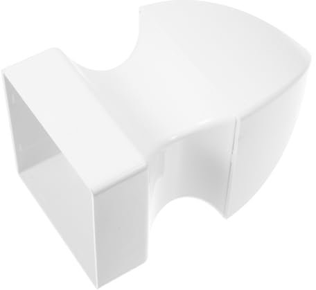 jojofuny Outdoor Vinyl Fence Post Cap PVC Cover Square Post Cap Retro Design for Deck Guardrail