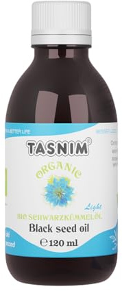 Bio Schwarzkümmelöl Kaltgepresst 120ml, Ungefiltert, Hochwertig, Naturrein Ohne Zusatzstoffe, Ägyptisches Nigella Sativa Öl mit Hohem Thymoquinon, Mühlenfrisch, Vegan