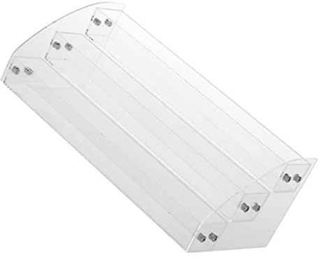 BAZEITFLOW Organizador de Esmaltes de Uñas Transparente 3 Capas Soporte Multiuso para Maquillaje Hogar Salón Portátil