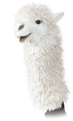 Folkmanis 2885 Handpuppe, weiß, 22.9 x 15.2 x 38.1 cm