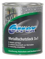 Correx 13506067450005 Metallschutzlack 3in1, dunkelgrn, 750 ml