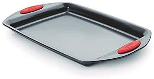 LACOR - 68753 - Molde Rectangular en Acero con Silicona 34x24x2cm - Negro