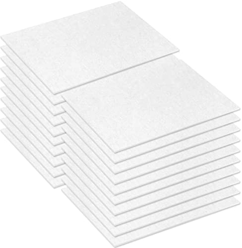 McFilter I 20 Universal Mikrofilter I ca. 26x15cm I Luftfilter I Motorfilter I Abluftfilter I Filtermatte I Microfilter I Staubsaugerfilter Filter zuschneidbar I weiß