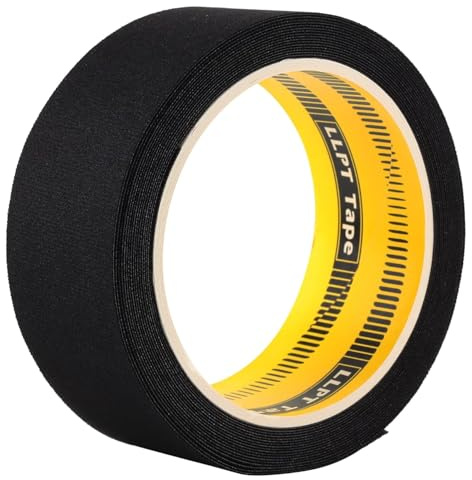 LLPT Nastro Sigillante Termoadesivo Impermeabile Nero 40mm x 5m x 0.15mm