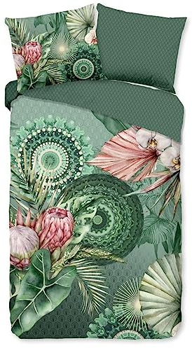 Hip Wendebettwäsche Egor Flanell bunt Größe 1x 135x200 cm + 1x 80x80 cm