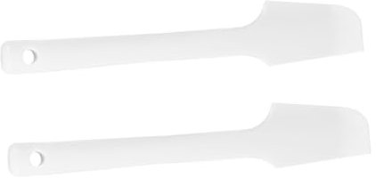 PRETYZOOM Set Di 2 Spatole in Silicone Pieghevoli Raschietto Per Pasta Di Fagioli Zuccherata Spatola Robusta Per Burro Di Arachidi E Crema Per Uso in Cucina