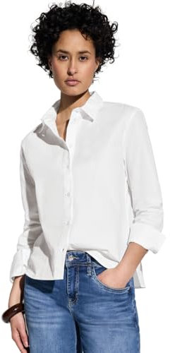 STREET ONE skjortblus, Vit, 46