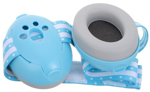 COOPHYA Cuffie Antirumore Per Ragazzo Ragazza e Ragazzo Ragazza Protezione Acustica Regolabile Per Dormire e Viaggiare Cuffie Leggere e Comode Blu Riduzione Rumore Per Ambienti Molesti