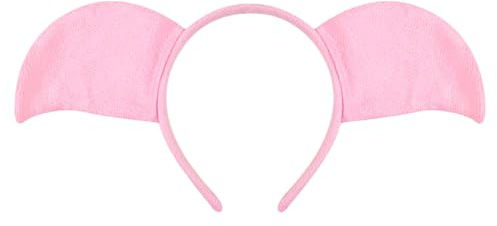 XAGMODSHN Schweineohren-Haarbänder, Maskeraden, Karneval, Kopfbedeckung, Bühnenauftritte, Haarreifen für Kinder und Erwachsene, verspielte Stirnbänder