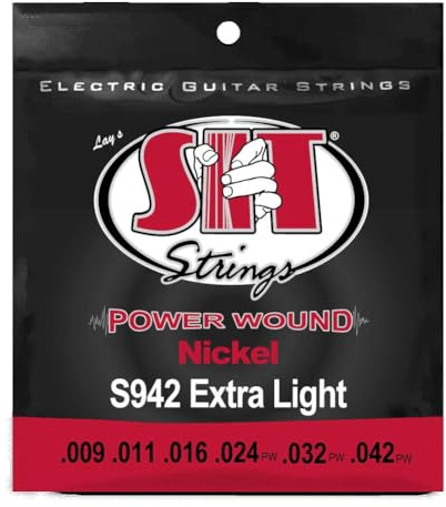 SIT S942 Power Wound Extra Light E-Gitarrensaiten
