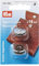 Prym 416480 Magnet-Verschluß 19 mm silberfarbig Snap, Metall, Silber, 1 Stück