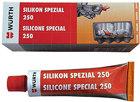 TOP SHOP Wurth Silikon Spezialdichtung 250 Schwarz 70 ml