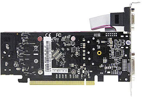 GUOJIAYI Yeston Radeon RX550 4GB GDDR5 128Bit 1071MHz 6000MHz DVI-D+HD+VGA Gaming Scheda Grafica per Computer Video