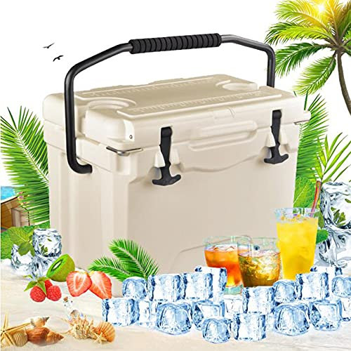 XIAOLIN Caja De Refrigerador De Hielo De Hasta 6 Días Retención De Hielo Comercial De Grado Comercial Caja De Seguridad Seca Compatible Con Hielo Caja Fría Bebidas De Hielo Enfriador De Alim(Color:02)