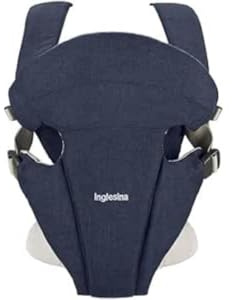 Inglesina Front, Ergonomische Babytrage, Blau, für Spaziergänge, Bequem
