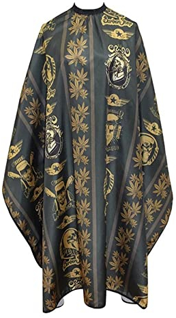 Yoaeyok 1 Pezzi Mantelle per Parrucchiere, Mantella Taglio Capelli Parrucchiere Panno Grembiule Regolabile, Mantella Protettiva per Acconciatura, Taglio e Capelli che Muoiono