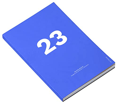 OD OCTÀGONDESIGN Monatsplaner 2023 PLUS A4, blau