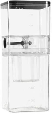NYCBZ Cafetera de Goteo de Hielo, Jarra de café Helado, Resistente, cafetera de Goteo frío, cafetera Helada for Camping, hogar, Bar,(White)