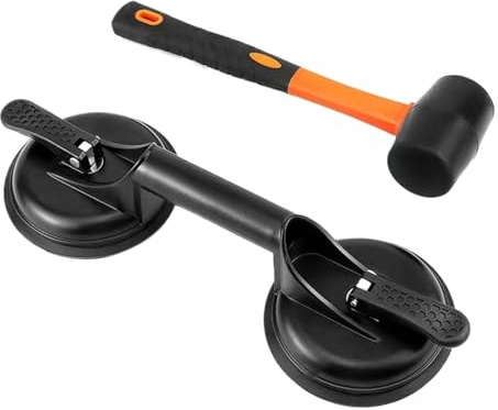 Reparador de juntas de suelo | herramienta de agarre de succión para pisos | Juego de de reparación para plato de ducha, zócalo, baño, armario, casa