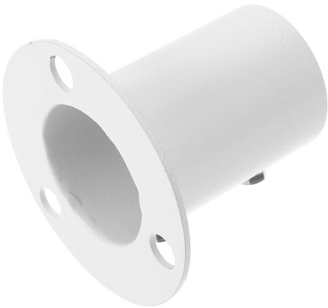 JEWEDECO Support en Acier Inoxydable pour Échelle de Piscine Blanc, Bride d'ancrage Multifonction en Acier Inoxydable 304, Accessoire Sécurisé pour Kayak et Bateau