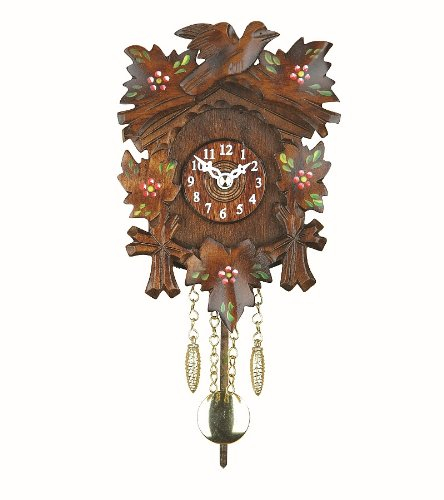 Trenkle Kuckulino Miniatur Schwarzwald Pendel mit Quarzwerk und Kuckucksuhr TU 2016 PQ