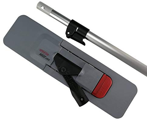 Magic Click 50 cm Patentierter Mopphalter, Magnetklapphalter mit Aufrechtfunktion mit Telekopstiehl