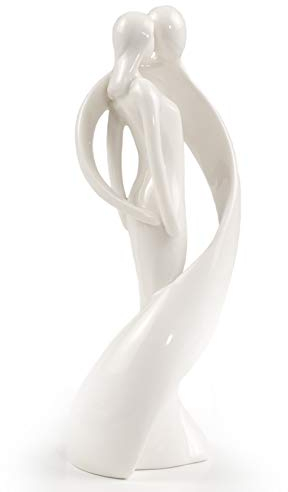 Mopec Y573 Figurine de Porcelaine Modèle Couple en Fusion