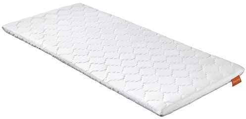 sleepling Topper 100x200cm Kaltschaum, Matratzentopper 6cm dick, orthopädische Matratzenauflage, für alle Matratzen und Betten, Made in EU, Ökotex, Waschbar 60 Grad