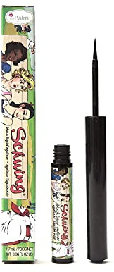 theBalm Schwing Liquid Eyeliner, Black, Matte Finish, 0.05 Fl Oz (Pack of 1)