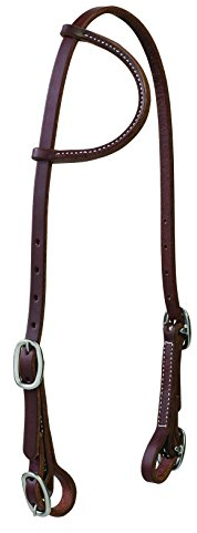 Weaver Stirnband aus massivem Messing, 10-0509, Bit-Enden aus Edelstahl., 5/8 Inches