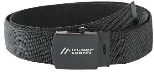 Maier Sports Tech Belt, Gürtel, Bequemer Outdoorgürtel mit Koppelschließe für Männer und Frauen, Extrem leicht, Stufenlos verstellbar, Perfekter Sitz