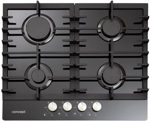 Concept PDV7060, Plaque de cuisson à gaz, Black