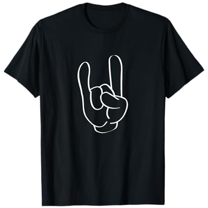 Heavy Metal - Pommesgabel - Geschenk T-Shirt