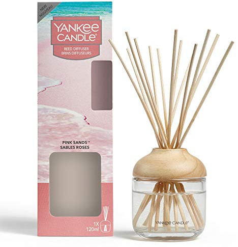 Yankee Candle Reed Diffuser, Pink Sands, 120 ml, Up to 10 Weeks of Fragrance