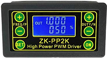 DollaTek PWM Signal Generator PWM Motor Speed Controller Light Control LCD PWM Pulse Rate Duty Ratio Adjustable Module PWM & PULSE Dual Mode Motor Drive Controller