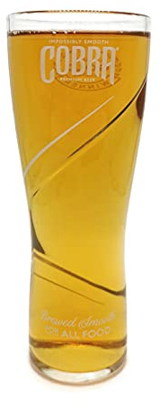 Cobra Half Pint Glass 10oz Toughened