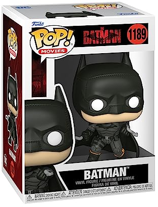 Funko Pop! Movies: DC The Batman - Batman - (Alt) - Vinyl-Sammelfigur - Geschenkidee - Offizielle Handelswaren - Spielzeug Für Kinder und Erwachsene - Movies Fans - Modellfigur Für Sammler